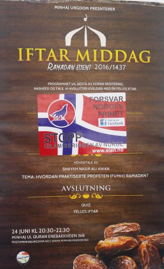 Minhajmuslimene byr på en matbit og en illusjon om at Muhammed var en hyggelig fyr.