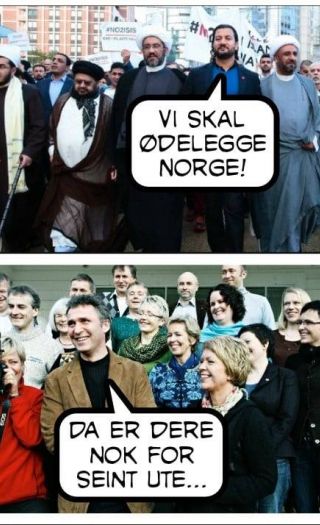 politisk humor