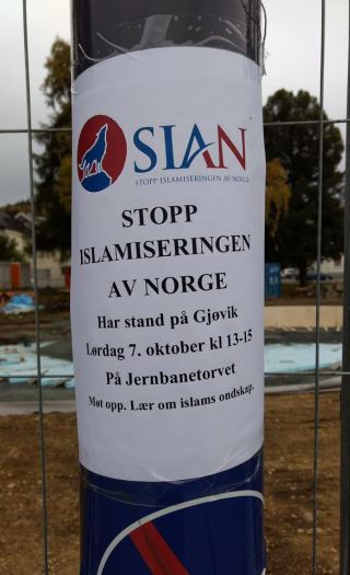 Gatan hjalp SIAN med å eksponere islams ondskap