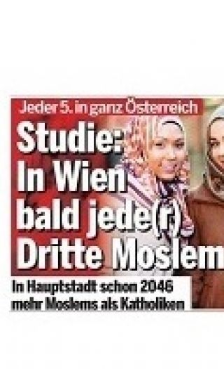 1/3 muslimer i Wien. Noe å rydde opp i.