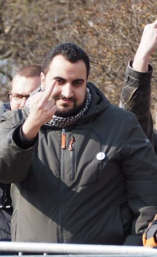 Ali Mirahmadi fra Rødt Oslo er ofte til stede der det skjer noe demokratifiendtlig