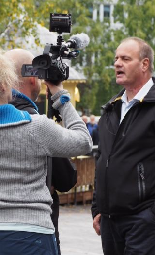 NRK var på FrP jakt