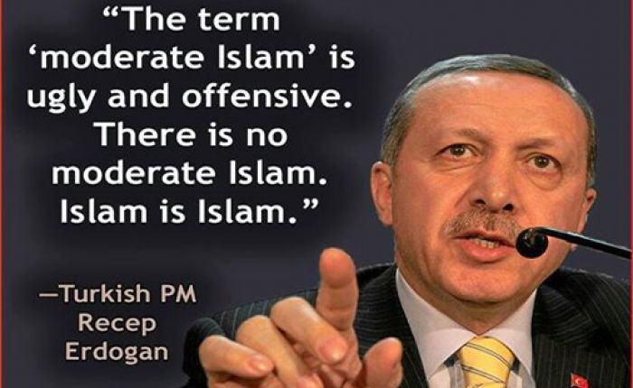 Selv Tyrkias statsminister sier rett ut at det ikke finnes noe «moderat islam».